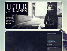 Tablet Screenshot of peterjoukainen.net